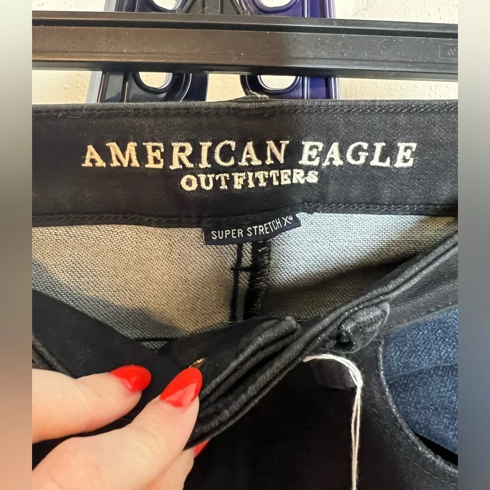 American eagle color block jeans. - Picture 4 of 8